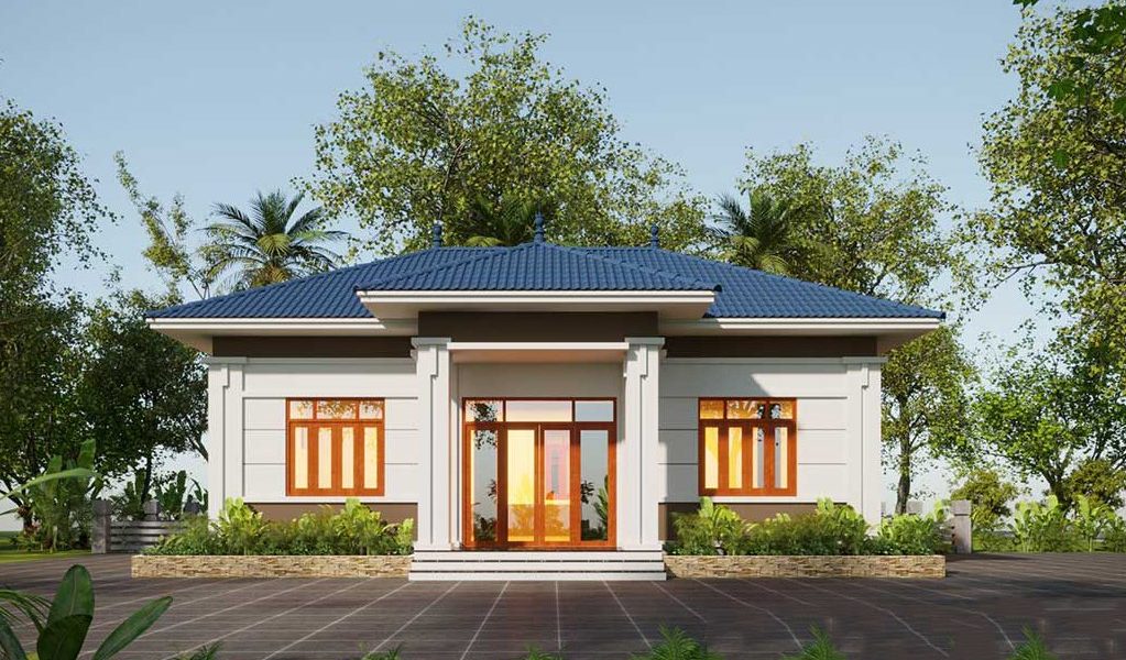 mẫu nhà cấp 4 7x12m